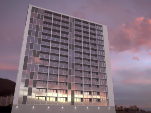 highrise building 3D Model