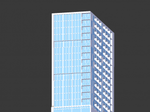 highrise building Modello 3D