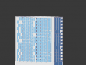 highrise building Modello 3D