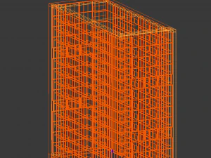 highrise building 3D Model