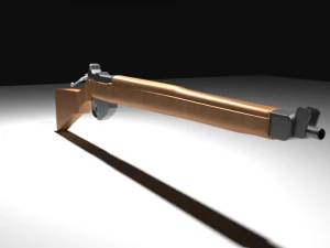 ww2 rifle 3D Model