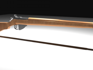 ww2 rifle Modelo 3D