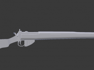 ww2 rifle Modelo 3D