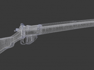 ww2 rifle Modelo 3D