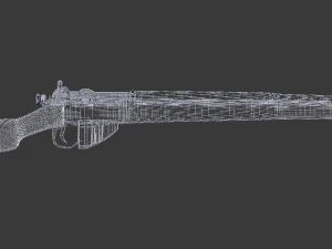 ww2 rifle 3D Model