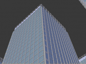 highrise building 2 3Dモデル