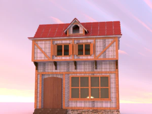 medieval house 3D Model