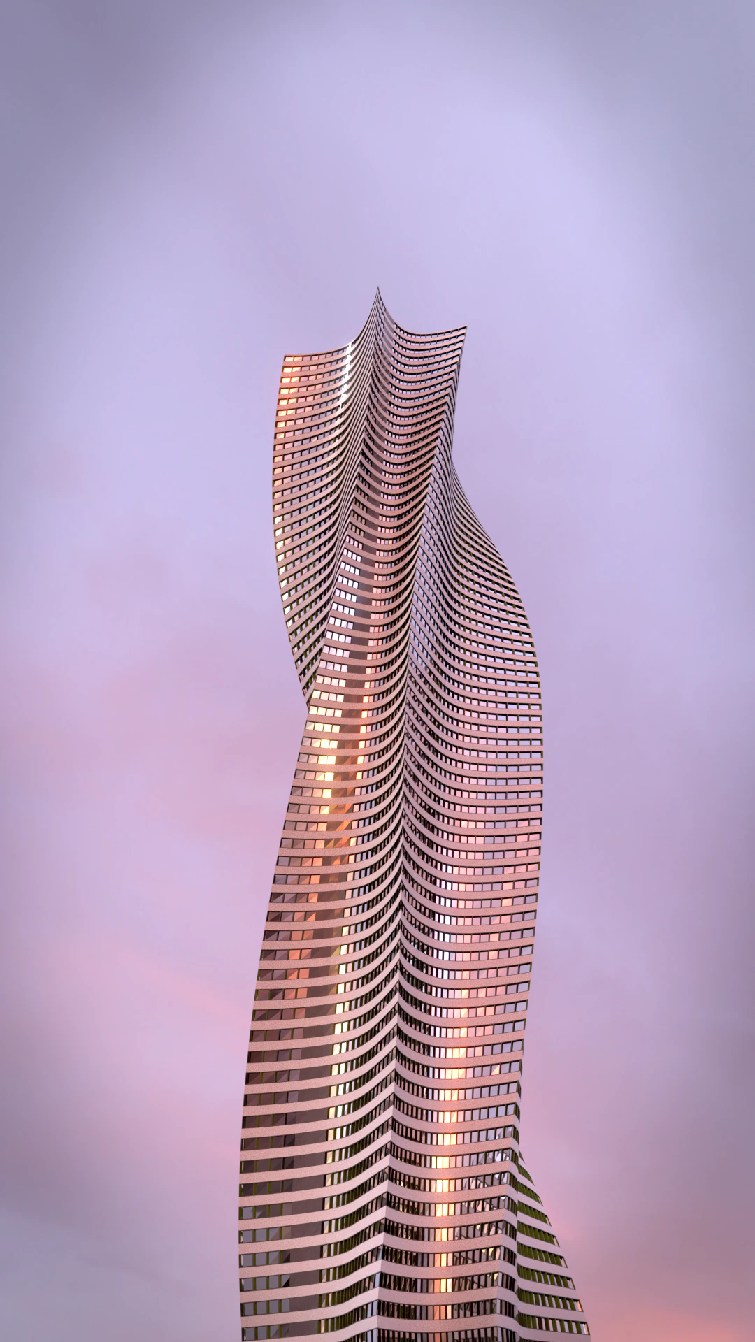 high rise building 3 3D Model .c4d .max .obj .3ds .fbx .stl .blend