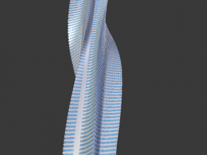 high rise building 3 3D Model