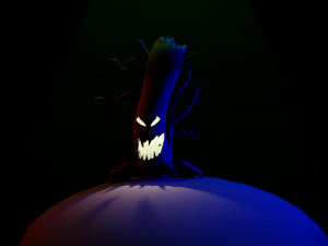 halloween tree 3D Model