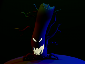 halloween tree 3D Model
