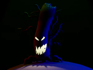 ハロウィンツリー 3Dモデル