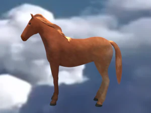 马 3D 模型