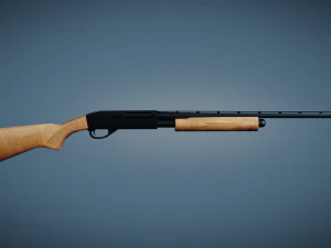 strzelba Remingtona Model 3D