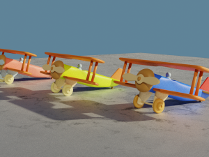 airplanes bundle 3Dモデル