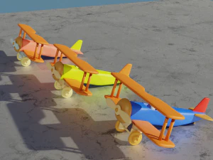 airplanes bundle 3D Model