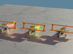 airplanes bundle Modelo 3D