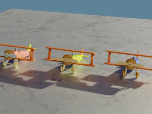 airplanes bundle 3D Model
