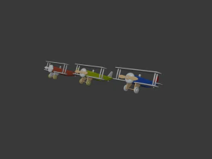 airplanes bundle 3D Model