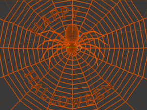 spooky spider Modelo 3D