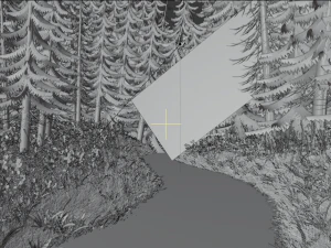 stylized forest 3d 3D Model