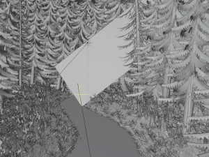 stylized forest 3d 3D Модель