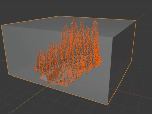 stylized forest 3d 3D Model