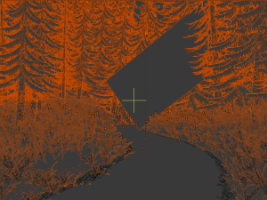 stylized forest 3d 3D Модель