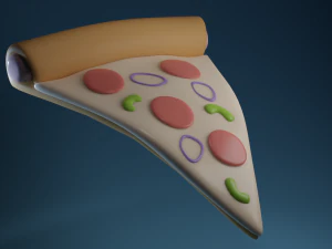 Pizzaplak 3D 3D Model
