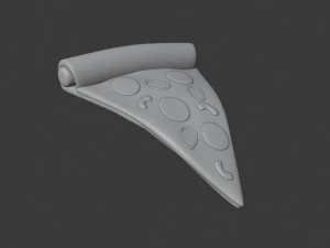 Pizza Slice 3D 3D Model