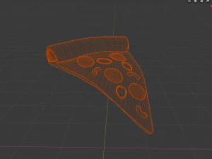 Pizza Slice 3D 3D Model