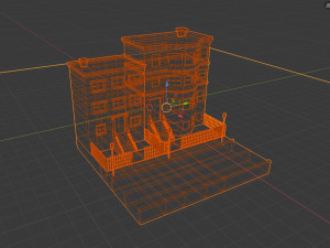 Isometric Building Modelo 3D