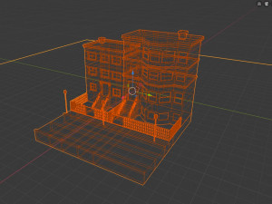 Isometric Building Modelo 3D