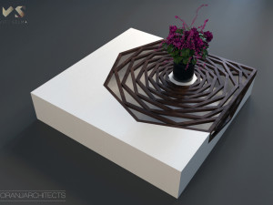 hanako coffee table 3D 모델