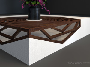 hanako coffee table 3D Modell