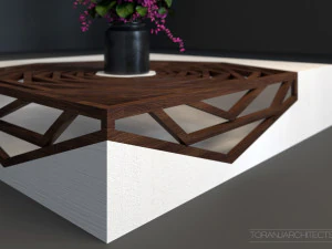 hanako coffee table 3D Model