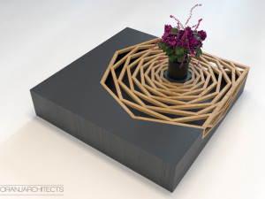 hanako coffee table 3D Modell