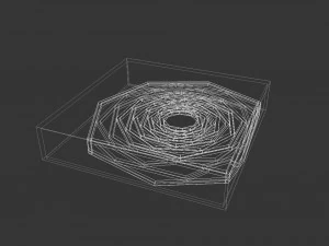 hanako coffee table 3D Model
