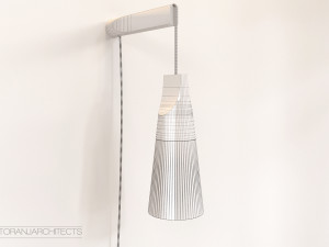 skrivo wall lamp Model 3D