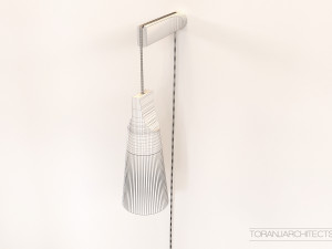 skrivo wall lamp Model 3D