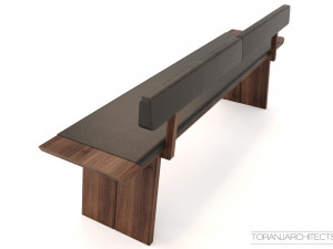 team7 bench 3D 模型
