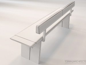 team7 bench 3D 模型