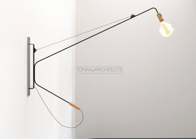 toranj wall lamp 02 Model 3D .c4d .max .obj .3ds .fbx .stl .blend 