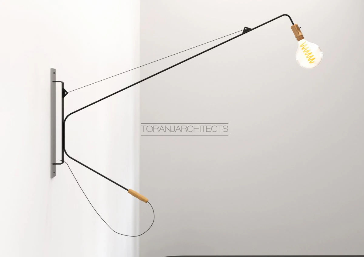 toranj wall lamp 02 3D Model .c4d .max .obj .3ds .fbx .stl .blend 