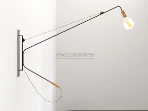 lampada da parete toranj 02 Modello 3D