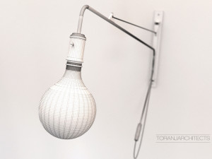 toranj wall lamp 02 Model 3D