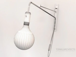 toranj wall lamp 02 3D Model