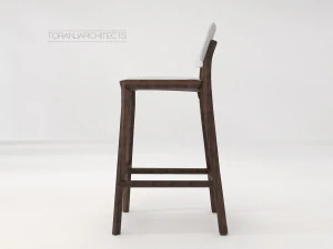 porta venezia bar chair 3D Model