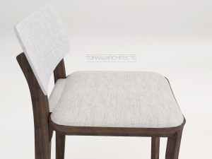 porta venezia bar chair 3D Model