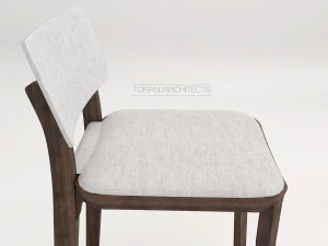 porta venezia bar chair 3D Model